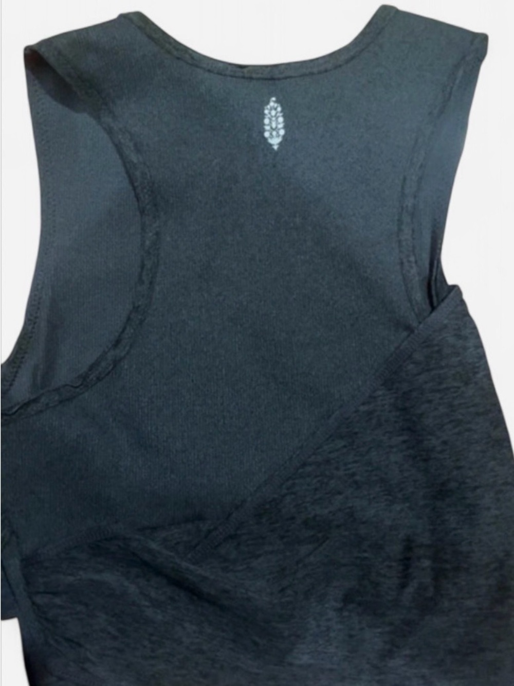 Free People Charcoal Two-Tone Muscle Tank - Picture 2 of 6
